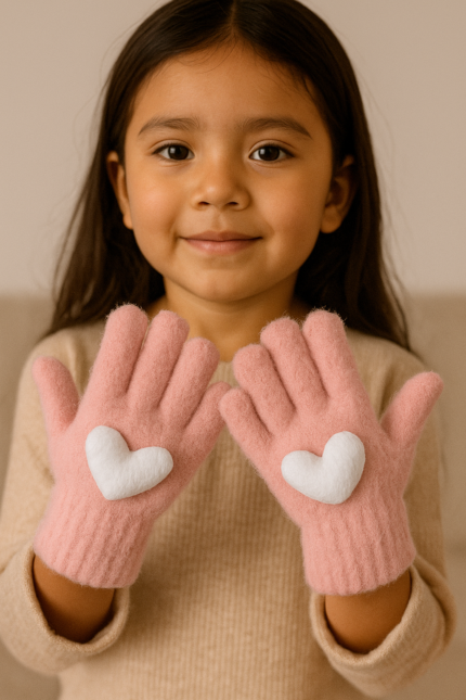 GUANTES CORAZON KIDS