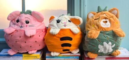 PELUCHE FRUIT CON MANTA