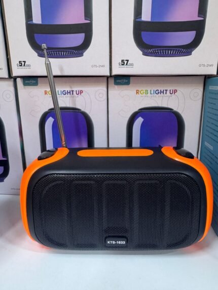 🔥PARLANTE MODELO RADIO NARANJA