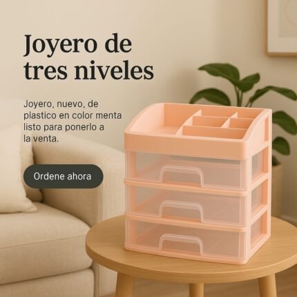 📌ORGANIZADOR DE 3 NIVELES GRANDE