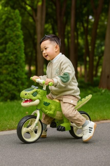 BICICLETA DISEÑO DINOSAURIO