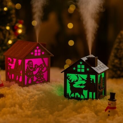 👾CASITA DE VAPOR NAVIDEÑA