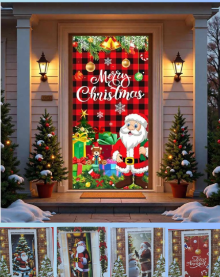 Funda Navideña Para Puerta