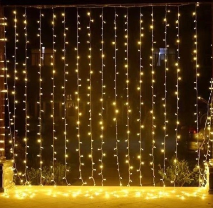 LUCES CORTINA 3METROS X 3METROS