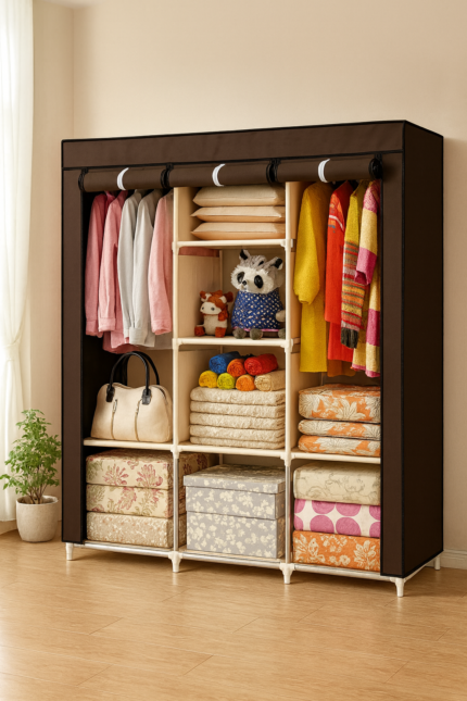 ARMARIO PEGABLE DE TELA ELEGANTE