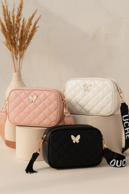 BOLSO DE HOMBRO DISEÑO MARIPOSA