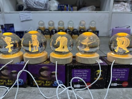 👾ESFERA LAMPARA ESTATICA 8CM