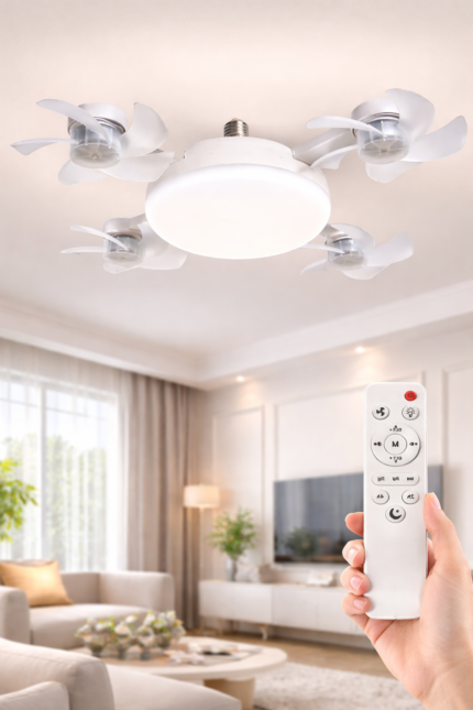 👾VENTILADOR DRON LED