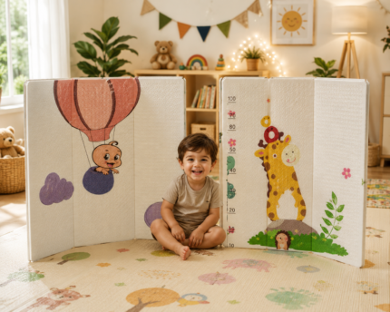 TAPETE DE JUEGO PEGABLE PARA NIÑOS DE 2 METROS X 1.80