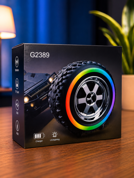 💥PARLANTE BLUETOOTH TURBO WHEEL RGB🚨