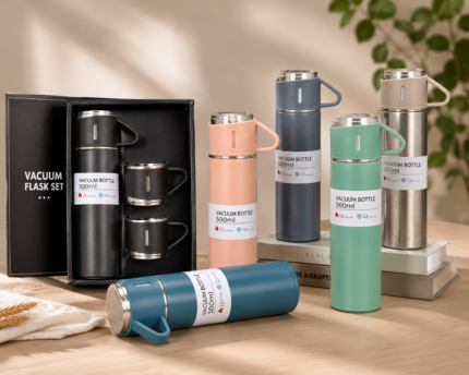 💥TERMO PREMIUN 500ML + 2 TAZAS🚨