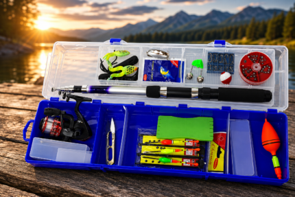 💥KIT DE PESCA PROFESIONAL CON ACCESORIOS