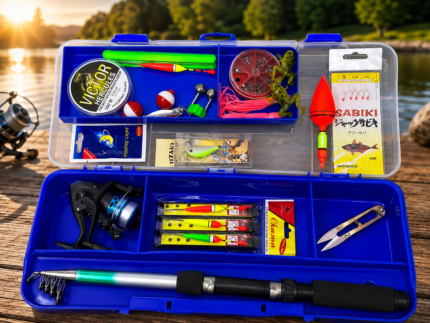 KIT DE PESCA PROFESIONAL MODELO 2🚨